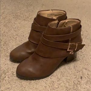 Brown Ankle Boots